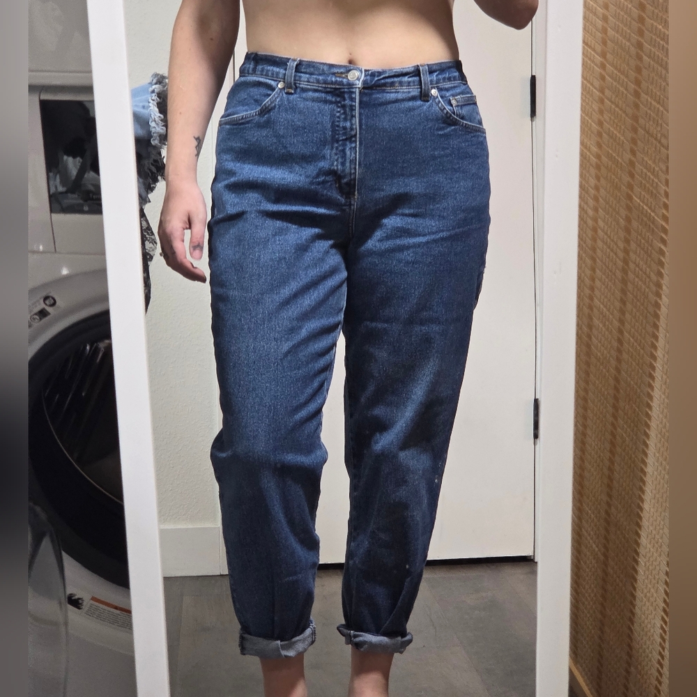 Vintage 90's Classic Blue Wash Mom Jeans
